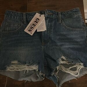 NEW WITH TAGS HIGH WAISTED GUESS SHORTS